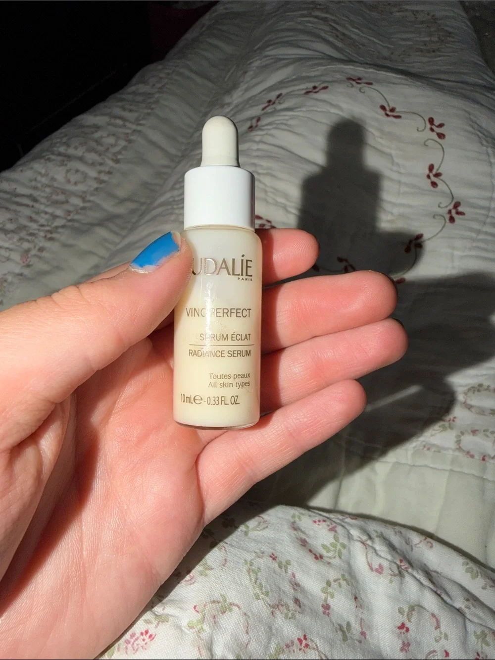 Caudalie Vinoperfect Radiance Serum Mini - Cream and White